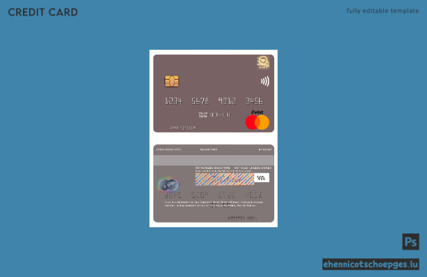 Vorschau einer Mastercard der Daesong Bank aus Nordkorea